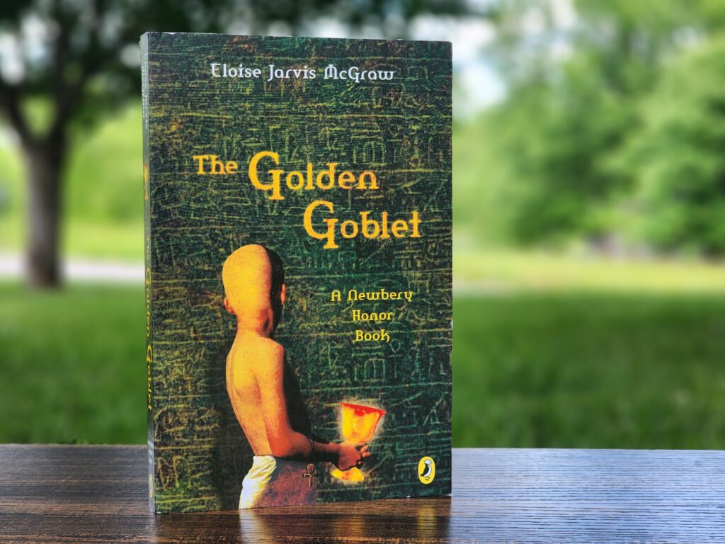 The Golden Goblet is a top-rated historical fiction book for elementary school students.