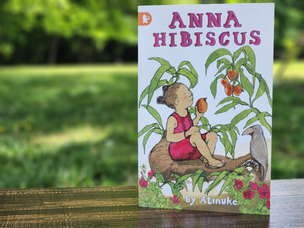 Reading Anna Hibiscus for elementary geography.